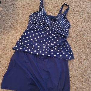 Land's End Tankini and Skirt Swimsuit